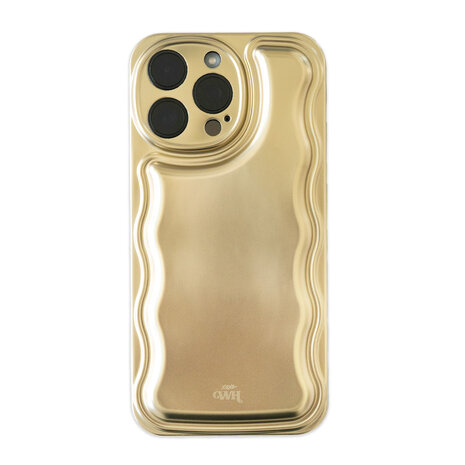 xoxo Wildhearts xoxo Wildhearts Wavy case Gold - Coque iPhone 13 Pro Max xoxo Wildhearts xoxo Wildhearts Wavy case Gold - Coque iPhone 13 Pro Max