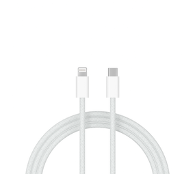 ShieldCase Câble USB-C vers Lightning pour modèles iPhone 1 mètre (blanc)