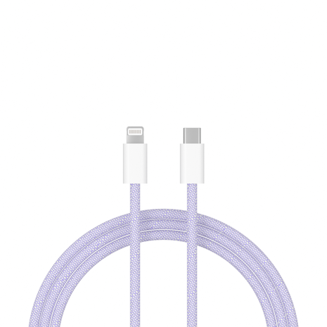 ShieldCase ShieldCase Câble USB-C vers Lightning pour modèles iPhone 1 mètre (violet) ShieldCase ShieldCase Câble USB-C vers Lightning pour modèles iPhone 1 mètre (violet)