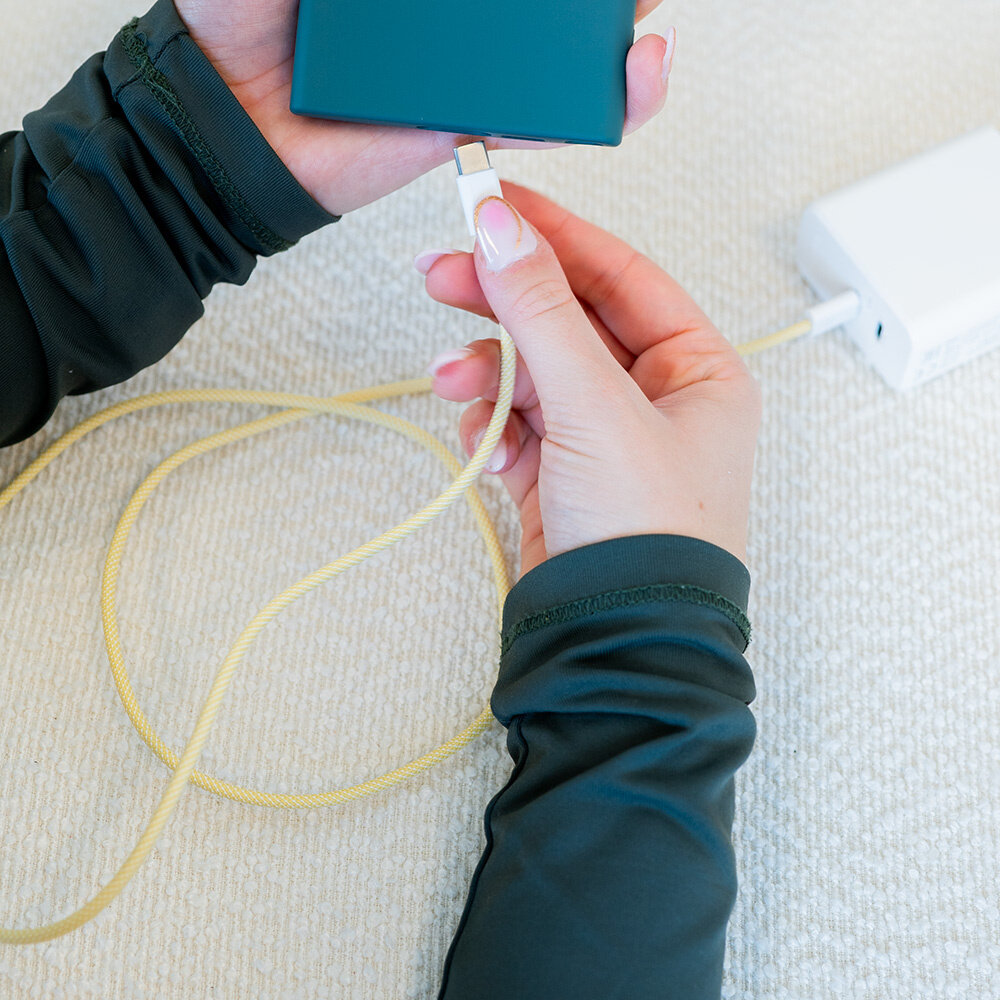 ShieldCase ShieldCase Câble USB-C vers USB-C pour modèles iPhone 1 mètre (jaune)