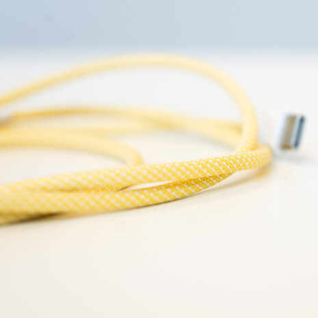 ShieldCase ShieldCase Câble USB-C vers USB-C pour modèles iPhone 1 mètre (jaune)