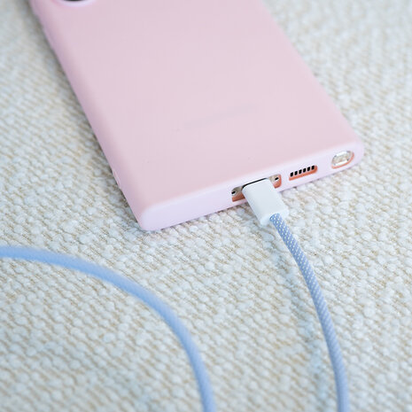 Câble USB-C vers USB-C pour modèles iPhone 1 mètre (rose) 