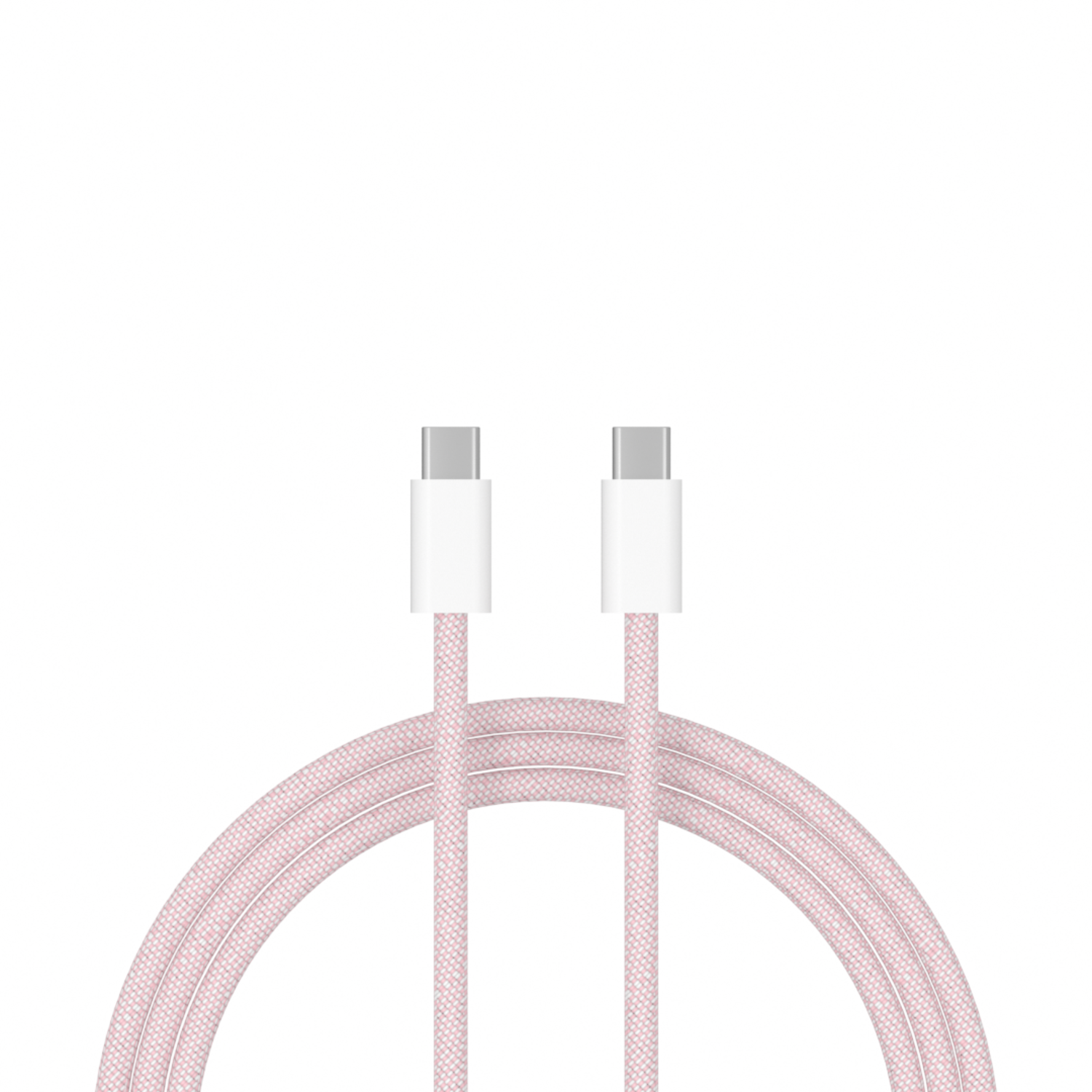 Câble USB-C vers USB-C pour modèles iPhone 1 mètre (rose) 