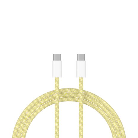ShieldCase ShieldCase Câble USB-C vers USB-C pour modèles Samsung 1 mètre (jaune) ShieldCase ShieldCase Câble USB-C vers USB-C pour modèles Samsung 1 mètre (jaune)