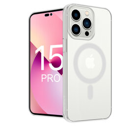 iPhone 15 Pro coque en silicone avec MagSafe (transparent)