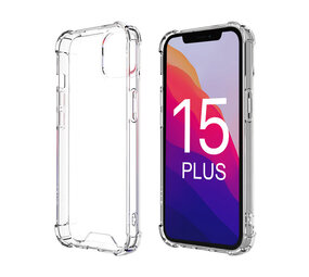 iPhone 15 Plus coque antichoc (transparent)