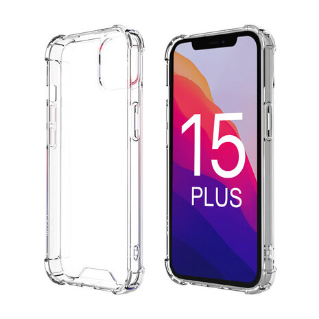 ShieldCase iPhone 15 Plus coque antichoc (transparent)