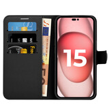 iPhone 15 coque en bibliothèque (noir)