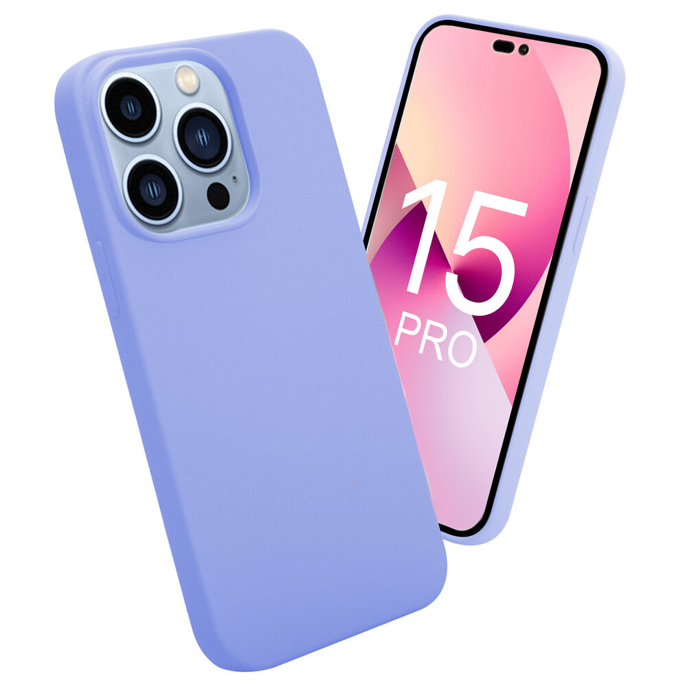 ShieldCase iPhone 15 Pro coque en silicone (violet)