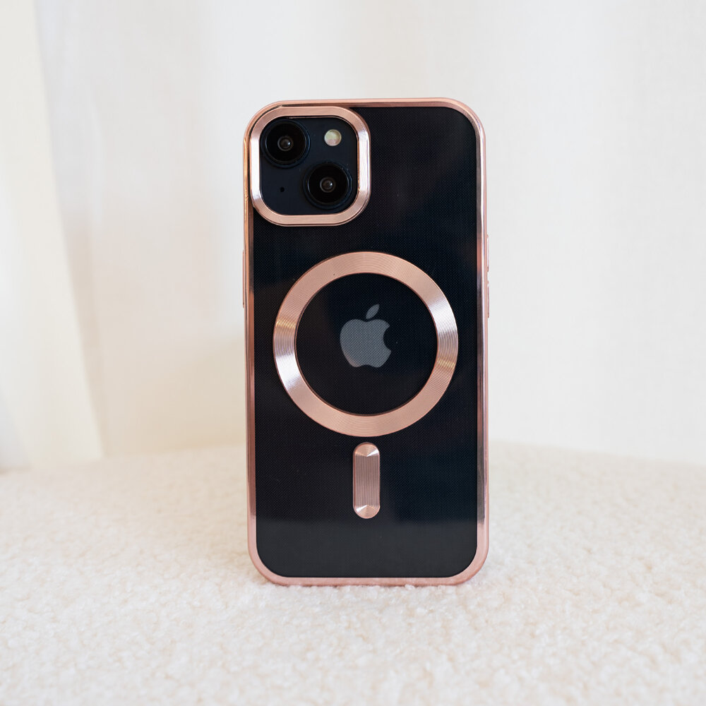 ShieldCase ShieldCase iPhone 15 coque MagSafe avec pare-chocs pour caméra (rose) ShieldCase ShieldCase iPhone 15 coque MagSafe avec pare-chocs pour caméra (rose)