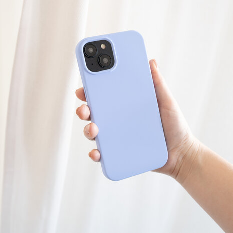 Ceezs iPhone 15 coque silicone (violet)