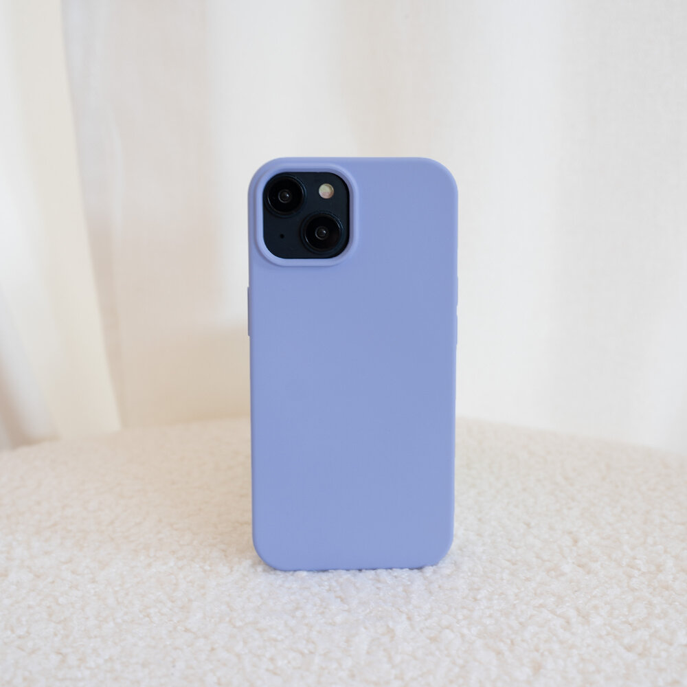 Ceezs iPhone 15 coque silicone (violet)