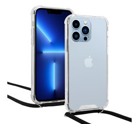 iPhone 15 Pro coque antichoc avec cordon (transparent)