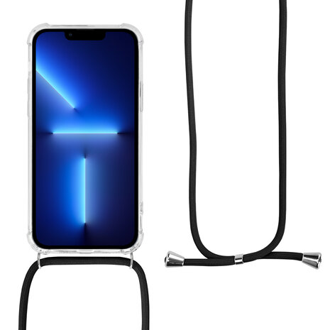 ShieldCase iPhone 15 Pro coque antichoc avec cordon (transparent) ShieldCase iPhone 15 Pro coque antichoc avec cordon (transparent)