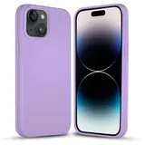 iPhone 15 Solid coque en silicone (lilas)