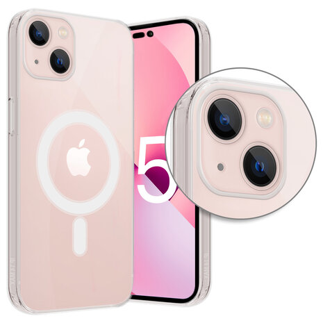 ShieldCase iPhone 15 coque en silicone avec MagSafe (transparent) ShieldCase iPhone 15 coque en silicone avec MagSafe (transparent)