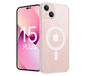 iPhone 15 Plus coque en silicone avec MagSafe (transparent) iPhone 15 Plus coque en silicone avec MagSafe (transparent)