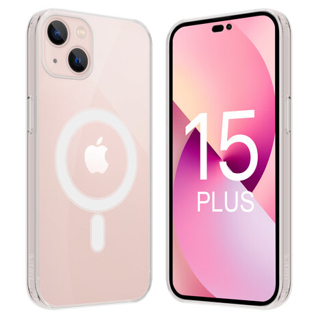 ShieldCase iPhone 15 Plus coque en silicone avec MagSafe (transparent) ShieldCase iPhone 15 Plus coque en silicone avec MagSafe (transparent)