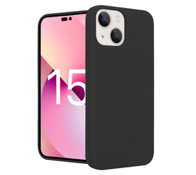 iPhone 15 coque en silicone (noir) iPhone 15 coque en silicone (noir)