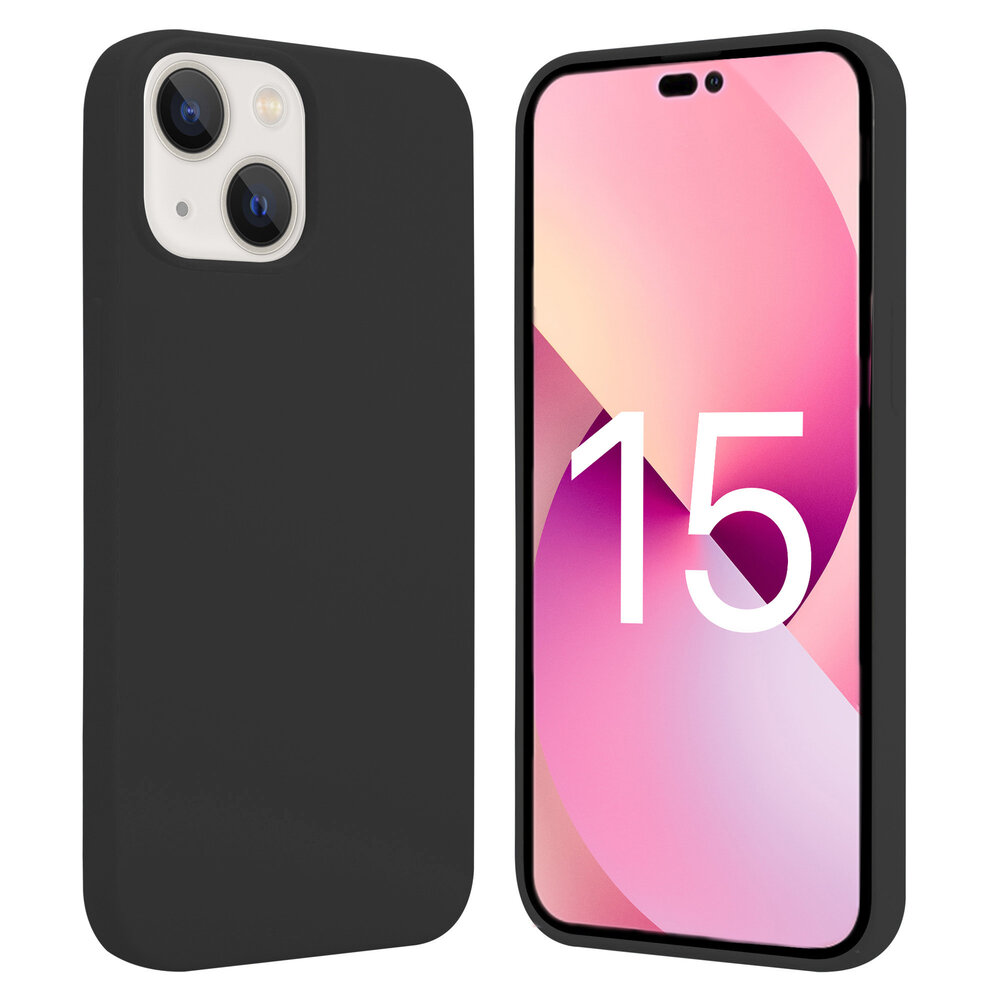 ShieldCase iPhone 15 coque en silicone (noir) ShieldCase iPhone 15 coque en silicone (noir)