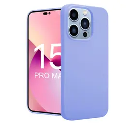 iPhone 15 Pro Max coque en silicone (violet)