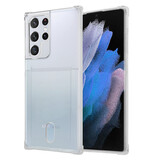 ShieldCase Coque Samsung Galaxy S24 Ultra Shock avec porte-carte