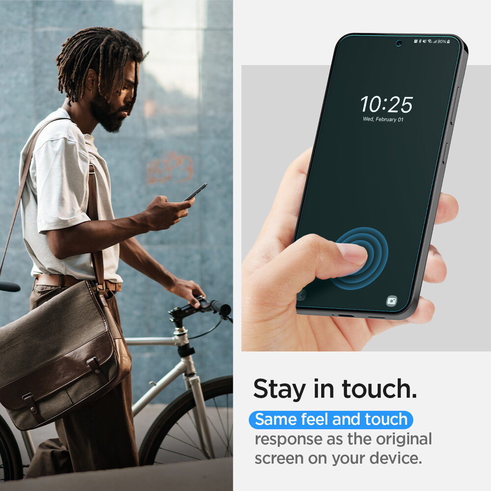 Spigen Samsung Galaxy S24 Neo Flex Solid HD Transparence (2P) - Coque- telephone.fr