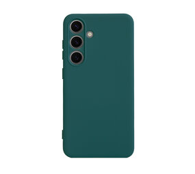 ShieldCase Coque en silicone Samsung Galaxy S24 (vert foncé)