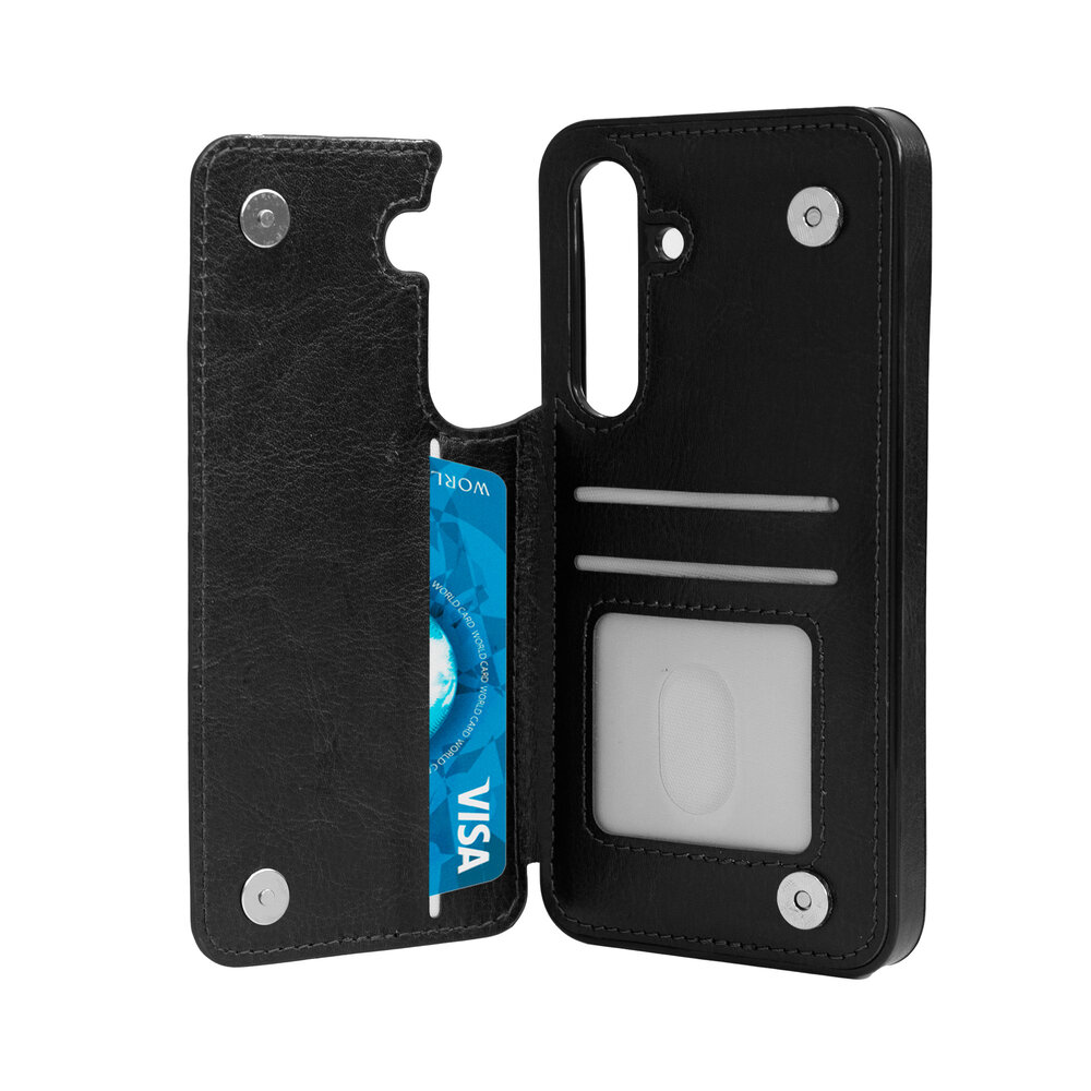 ShieldCase ShieldCase Étui livre pour Samsung Galaxy S24 Plus (noir) ShieldCase ShieldCase Étui livre pour Samsung Galaxy S24 Plus (noir)