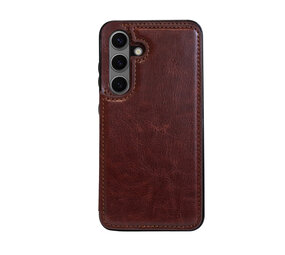 ShieldCase Étui portefeuille pour Samsung Galaxy S24 (marron) ShieldCase Étui portefeuille pour Samsung Galaxy S24 (marron)