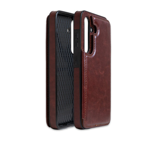 ShieldCase ShieldCase Étui portefeuille pour Samsung Galaxy S24 (marron) ShieldCase ShieldCase Étui portefeuille pour Samsung Galaxy S24 (marron)