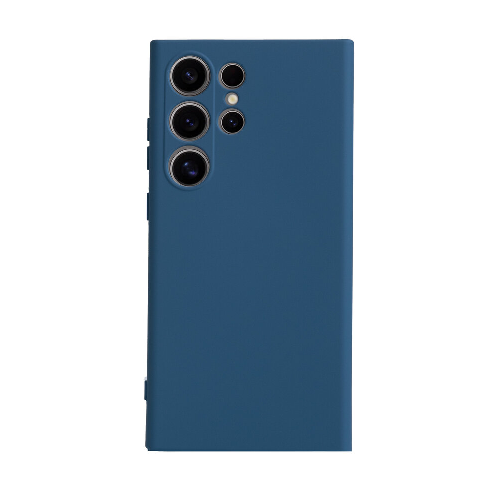 ShieldCase ShieldCase Coque en silicone Samsung Galaxy S24 Ultra (bleu foncé)