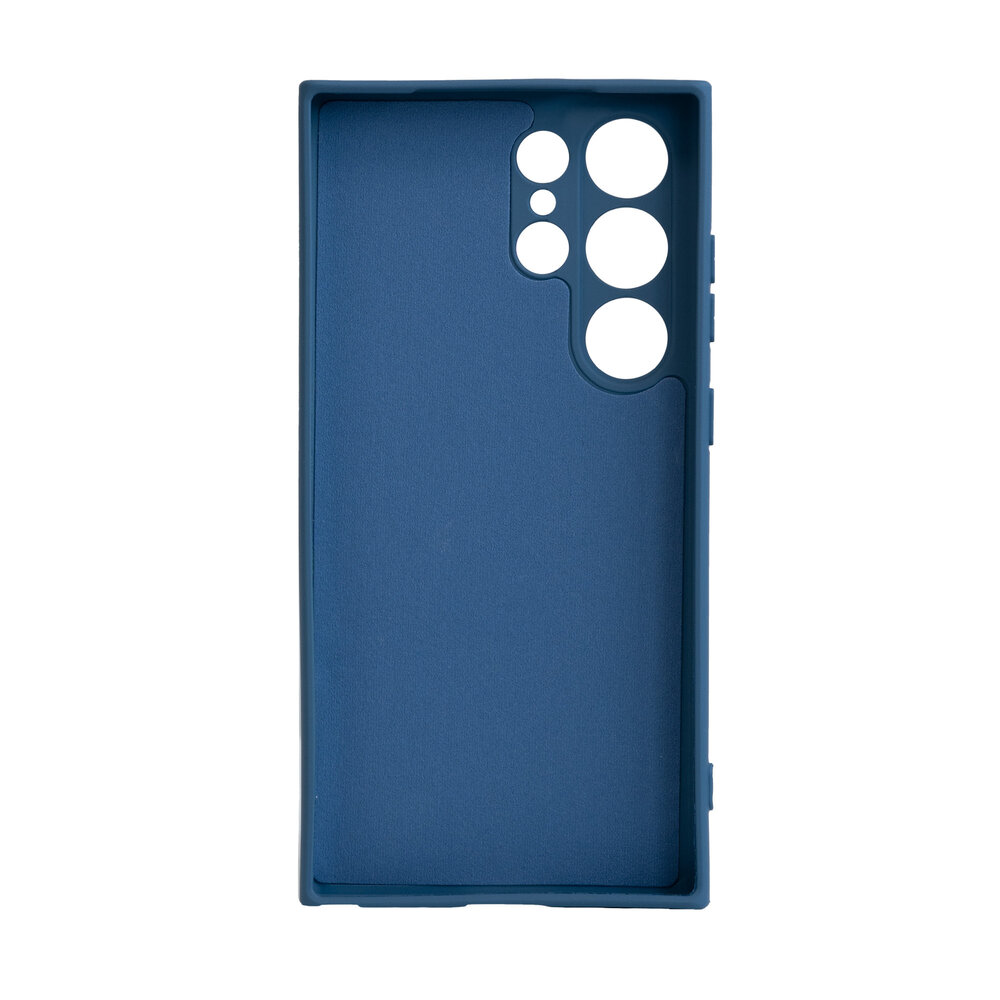 ShieldCase ShieldCase Coque en silicone Samsung Galaxy S24 Ultra (bleu foncé)