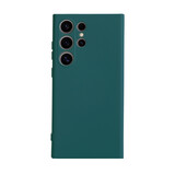 ShieldCase Coque en silicone Samsung Galaxy S24 Ultra (vert foncé)