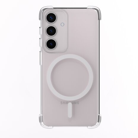 ShieldCase ShieldCase Étui anti-choc MagSafe pour Samsung Galaxy S24 (transparent) ShieldCase ShieldCase Étui anti-choc MagSafe pour Samsung Galaxy S24 (transparent)