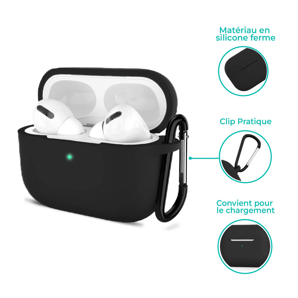 ShieldCase ShieldCase Coque silicone AirPods Pro 2 (noir)
