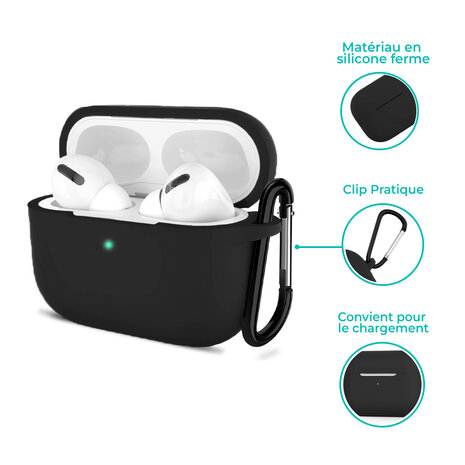 ShieldCase ShieldCase Coque silicone AirPods Pro 2 (noir)