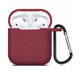 ShieldCase Étui silicone Airpods (bourgogne) ShieldCase Étui silicone Airpods (bourgogne)