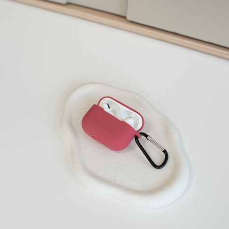 ShieldCase ShieldCase Étui silicone Airpods Pro (bourgogne)