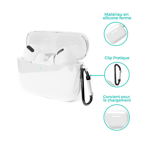 ShieldCase ShieldCase Étui silicone Airpods Pro (transparent)