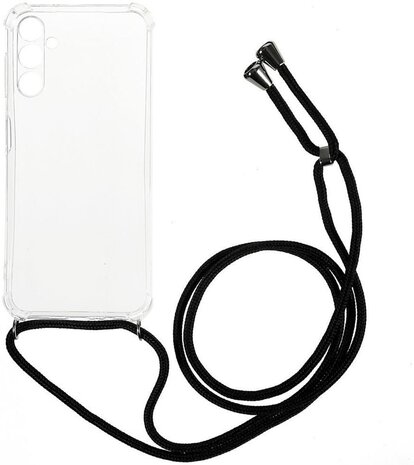 ShieldCase ShieldCase Samsung Galaxy A35 Shock case avec cordon (transparent) ShieldCase ShieldCase Samsung Galaxy A35 Shock case avec cordon (transparent)