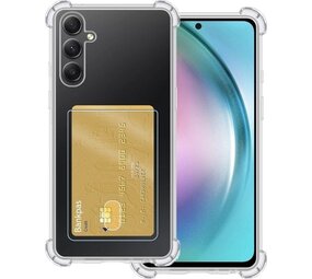 ShieldCase Samsung Galaxy A55 Coque antichoc en TPU avec porte-carte (transparent) ShieldCase Samsung Galaxy A55 Coque antichoc en TPU avec porte-carte (transparent)