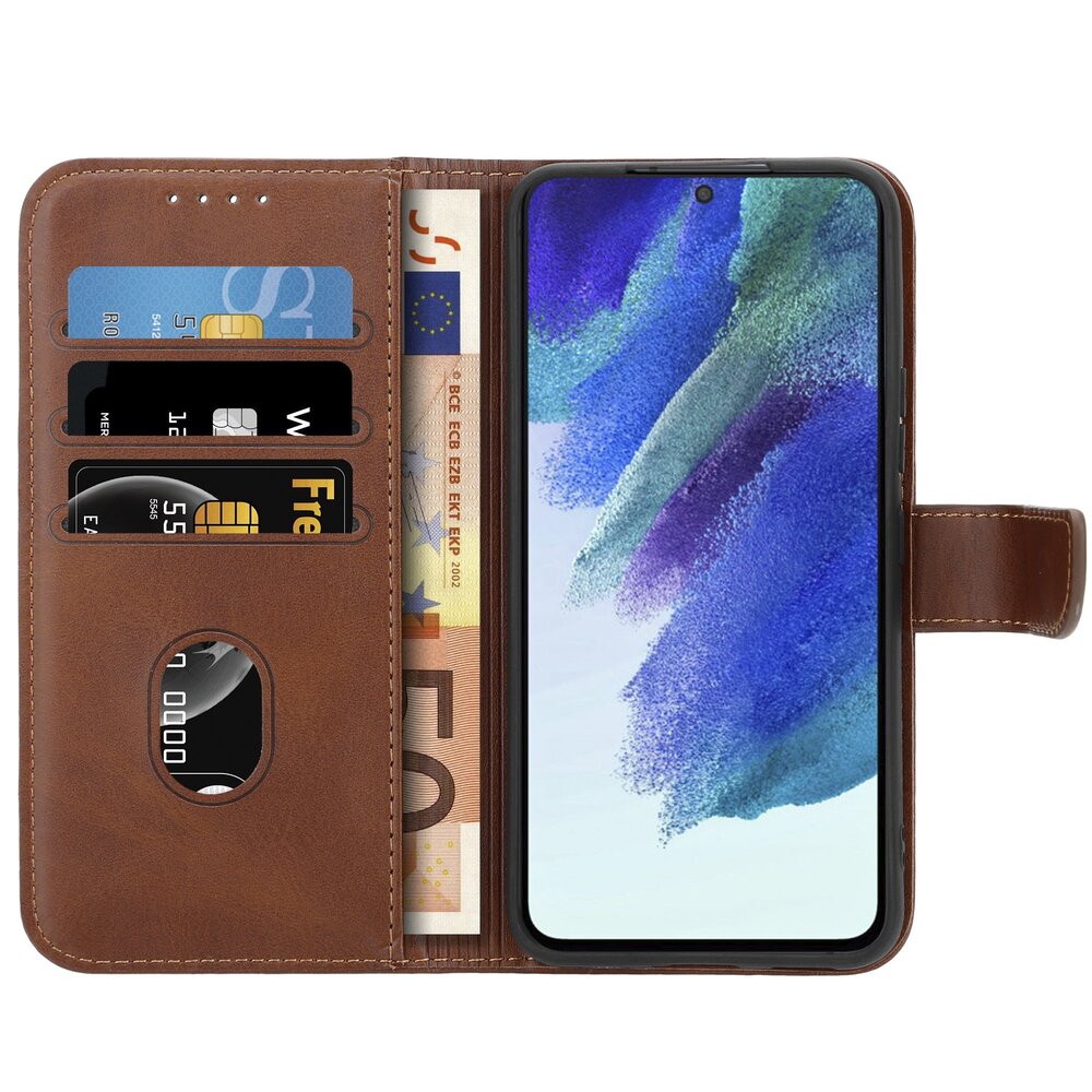 ShieldCase ShieldCase Samsung Galaxy A25 Book case (marron) ShieldCase ShieldCase Samsung Galaxy A25 Book case (marron)
