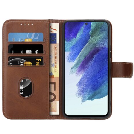 ShieldCase ShieldCase Samsung Galaxy A25 Book case (marron) ShieldCase ShieldCase Samsung Galaxy A25 Book case (marron)