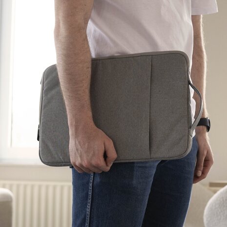 Coverzs Coverzs Housse de luxe d'ordinateur 14 pouce (gris) Coverzs Coverzs Housse de luxe d'ordinateur 14 pouce (gris)