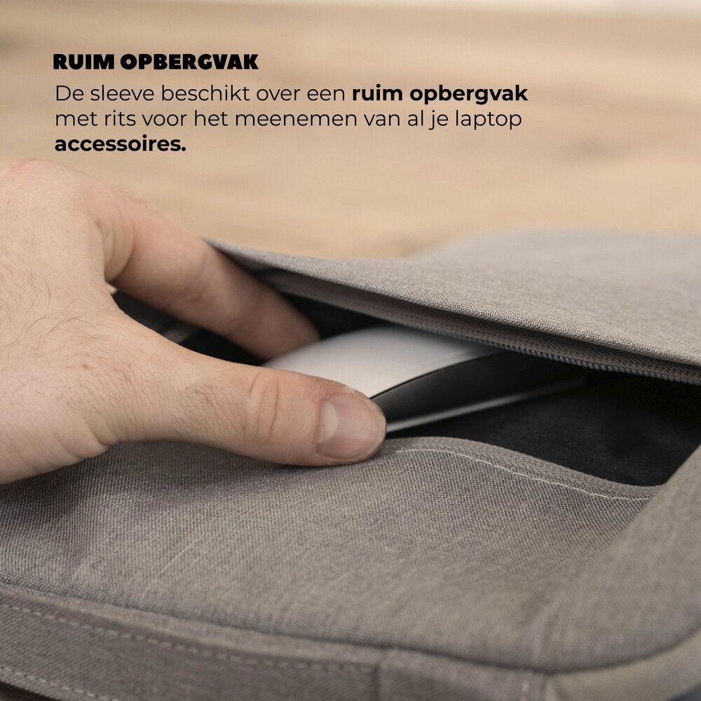 Coverzs Coverzs Housse de luxe d'ordinateur 14 pouce (gris) Coverzs Coverzs Housse de luxe d'ordinateur 14 pouce (gris)