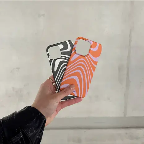 xoxo Wildhearts xoxo Wildhearts Boogie Wonderland Orange - Coque iPhone 12 xoxo Wildhearts xoxo Wildhearts Boogie Wonderland Orange - Coque iPhone 12