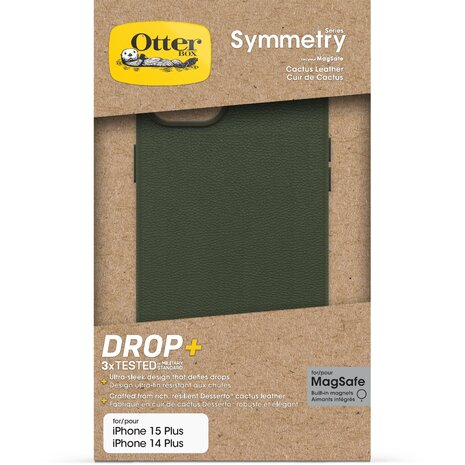 Otterbox Otterbox Symmetry Coque cuir Cactus iPhone 14 Plus (vert) Otterbox Otterbox Symmetry Coque cuir Cactus iPhone 14 Plus (vert)