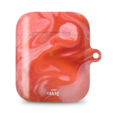 xoxo Wildhearts Coque AirPods - Marble Red Lips xoxo Wildhearts Coque AirPods - Marble Red Lips