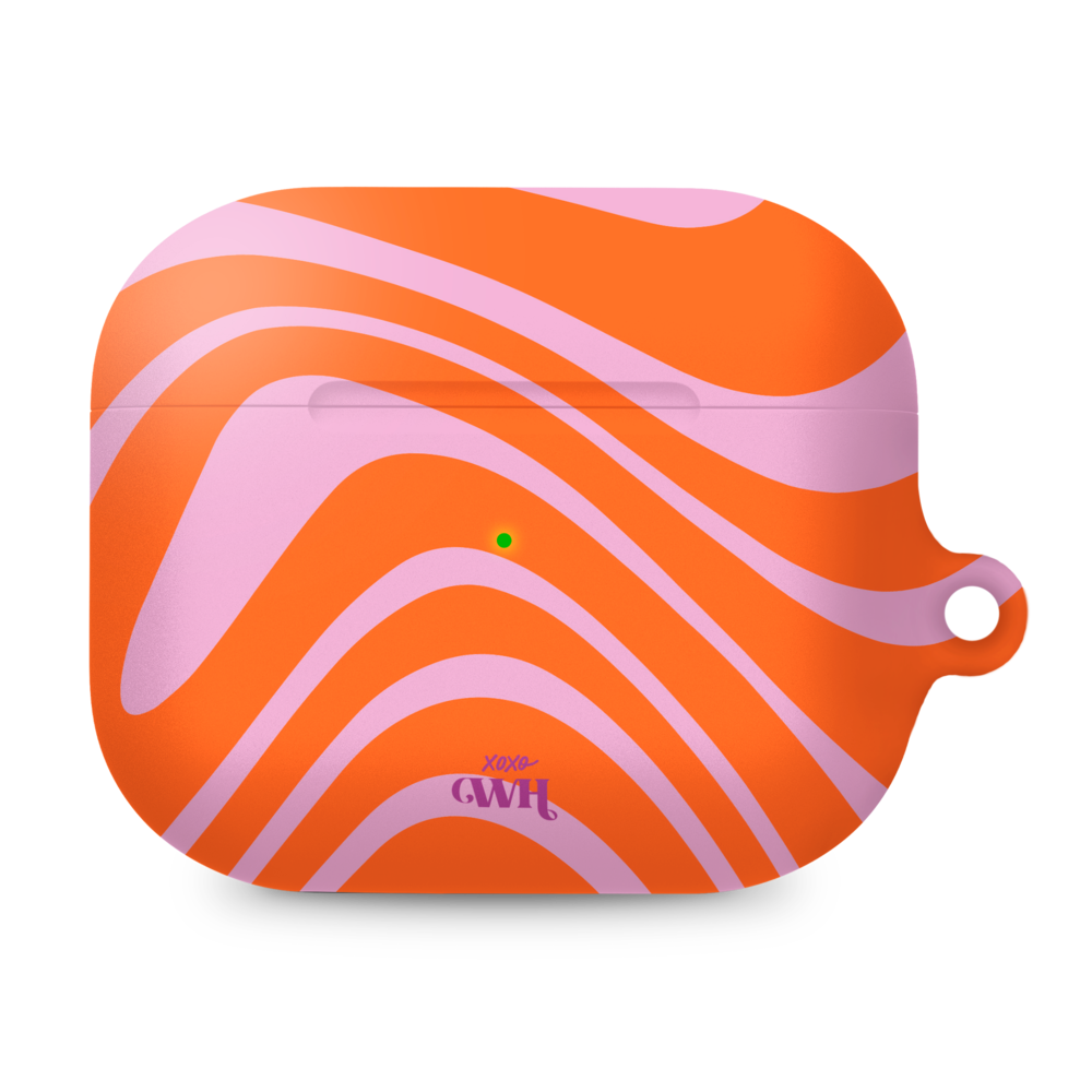 xoxo Wildhearts xoxo Wildhearts Coque AirPods Pro - Boogie Wonderland Orange xoxo Wildhearts xoxo Wildhearts Coque AirPods Pro - Boogie Wonderland Orange